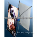 Double side X Banner Stand, plastic advertising banner stand, X Banner stand, Mini stand, Mini display, Exhibition
